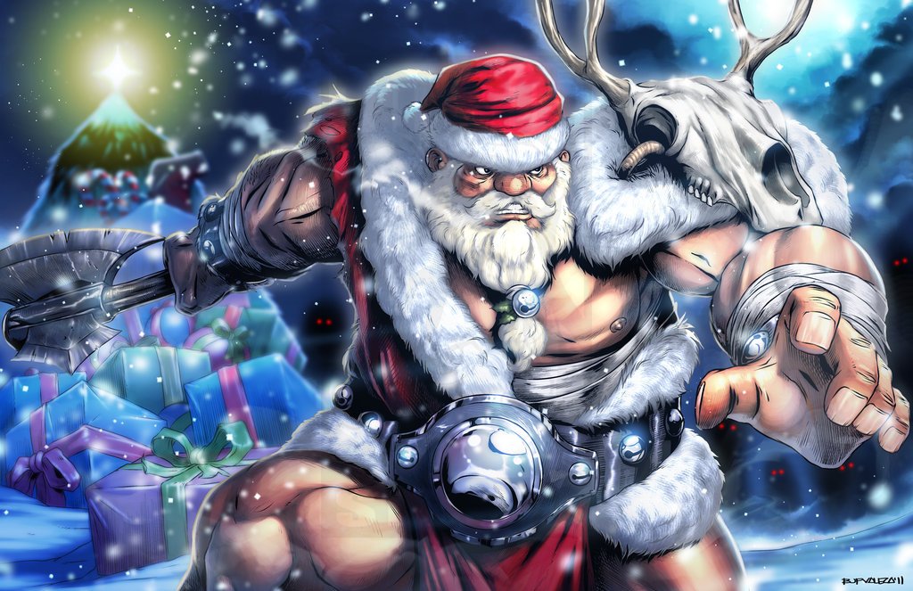 20 Of The Most Badass Santas Ever