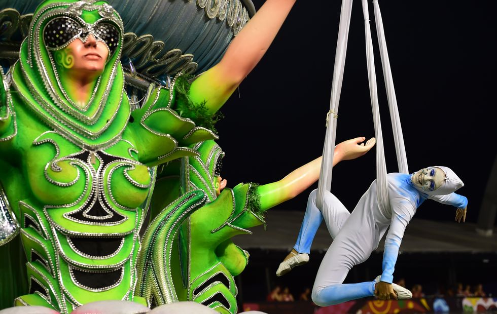 Carnival kicks off in Sao Paulo