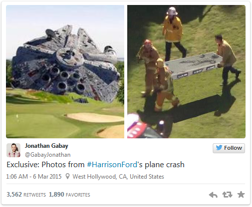 Get Well Soon Harrison Ford