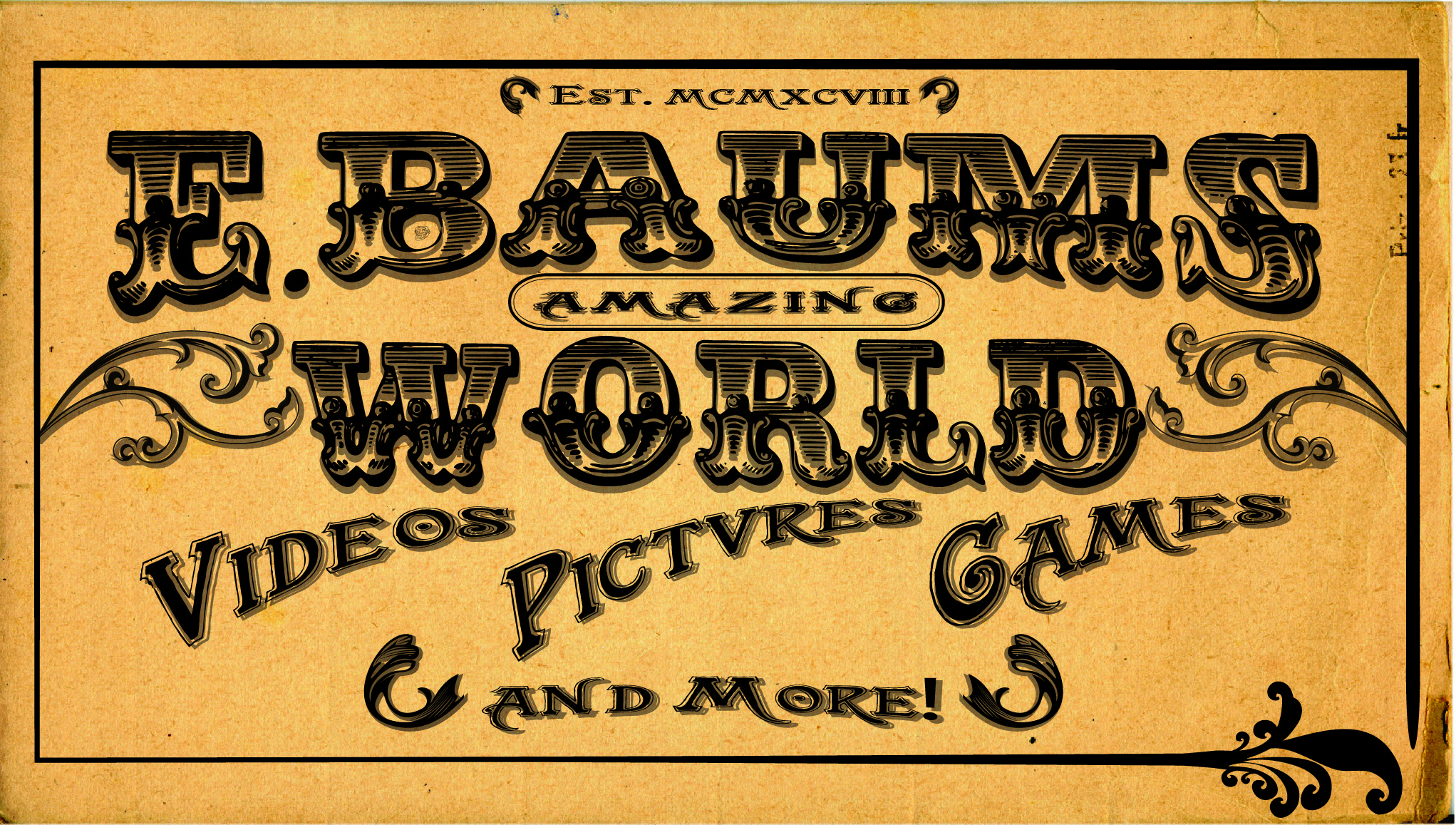 E. Baums Amazing World is a wonder of the modern age. 

The magic is in the B -