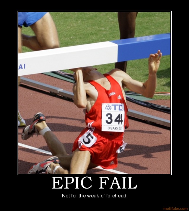 Fail and Fail and some more Fail!!!!!