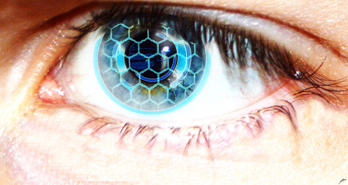 honeycomb eyes