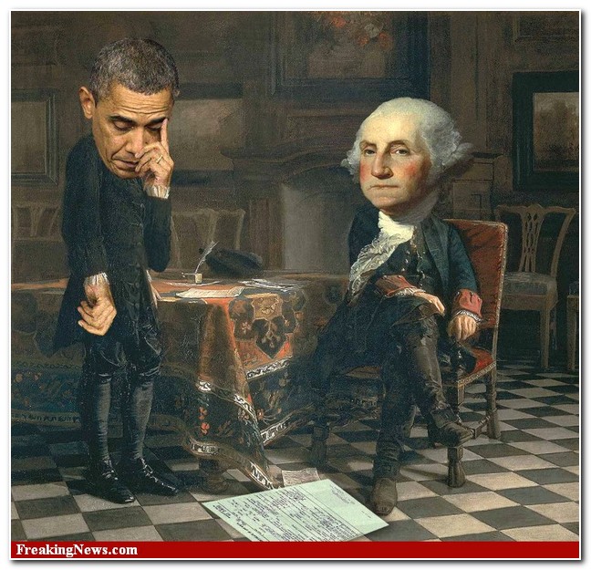 US Presidents at the Wrong time and Place