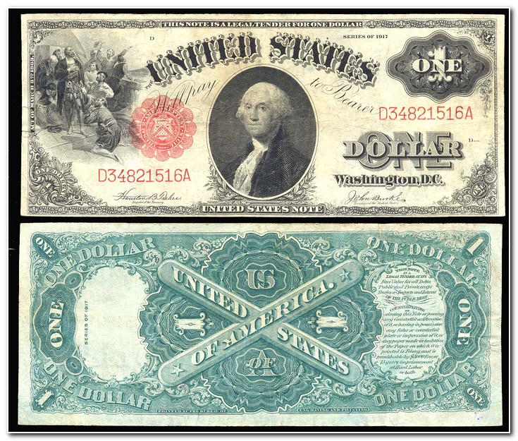 Vintage USA Currency Notes