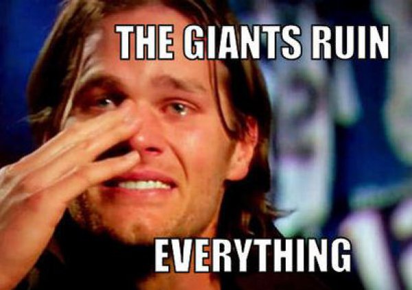tom brady crying - The Giants Ruin Everything