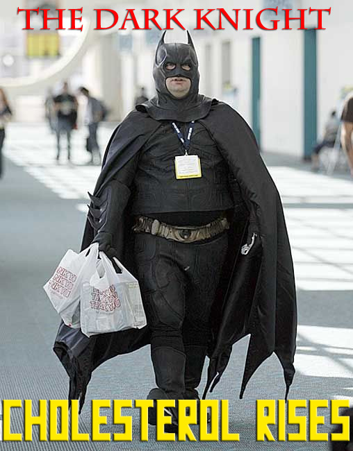 The plight of the caped crusader. 