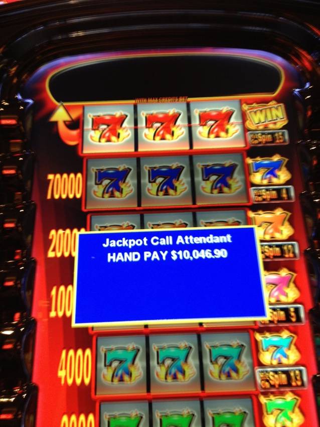 slot machine - Jackpot Call Attendant Hand Pay $10,046.90