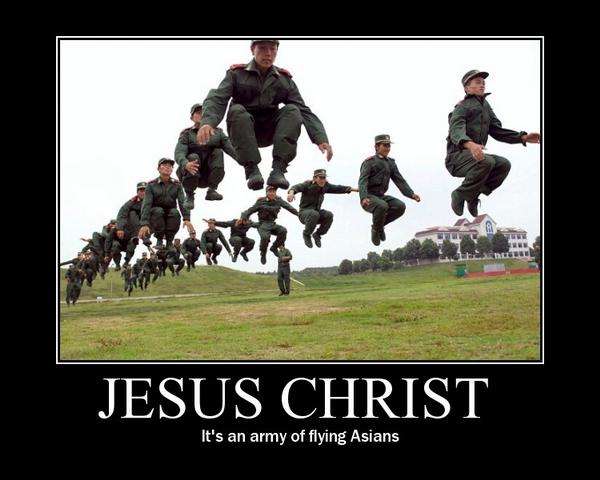 Flying Asians!