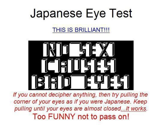 It really works! Freaked my ass out. Even showed it to my asian friend, who saw it perfectly lmfao.