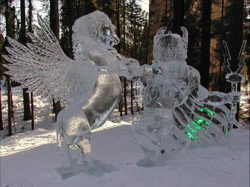 "COOL" Ice Sculptures