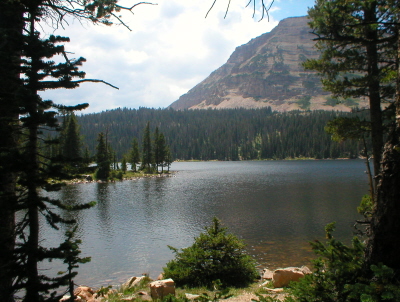 Uinta National Forest Wyoming, Mirror lake