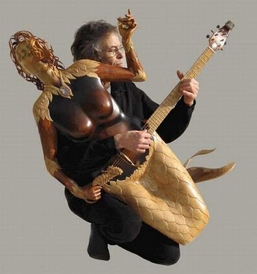 Mermaid guitar