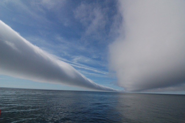 Weird Cloud formation