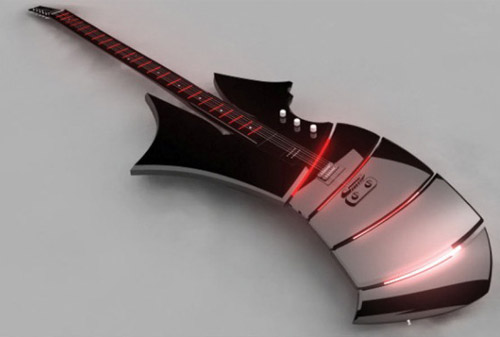 Cool  Scary Custom Guitars Just in Time for Halloween