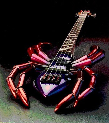 Cool  Scary Custom Guitars Just in Time for Halloween