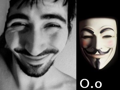 This guy looks just like the guy from V for Vendetta!