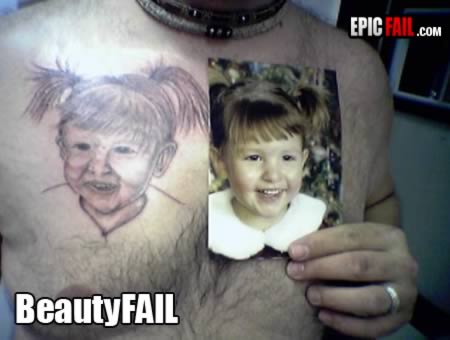 Worst ever face tattoo fail