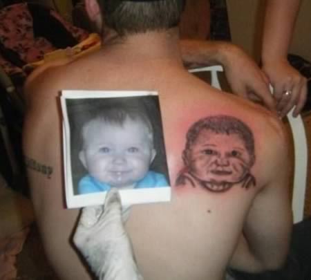 Worst ever face tattoo fail