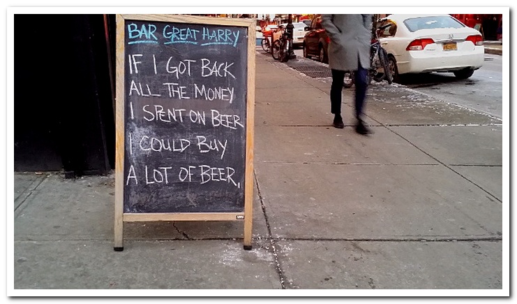 Bar Signs that will make you Drink