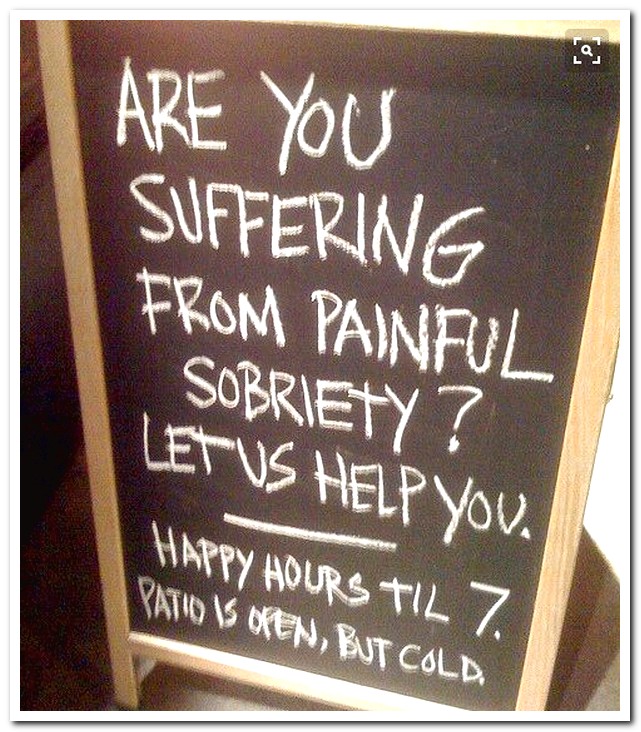 Bar Signs that will make you Drink