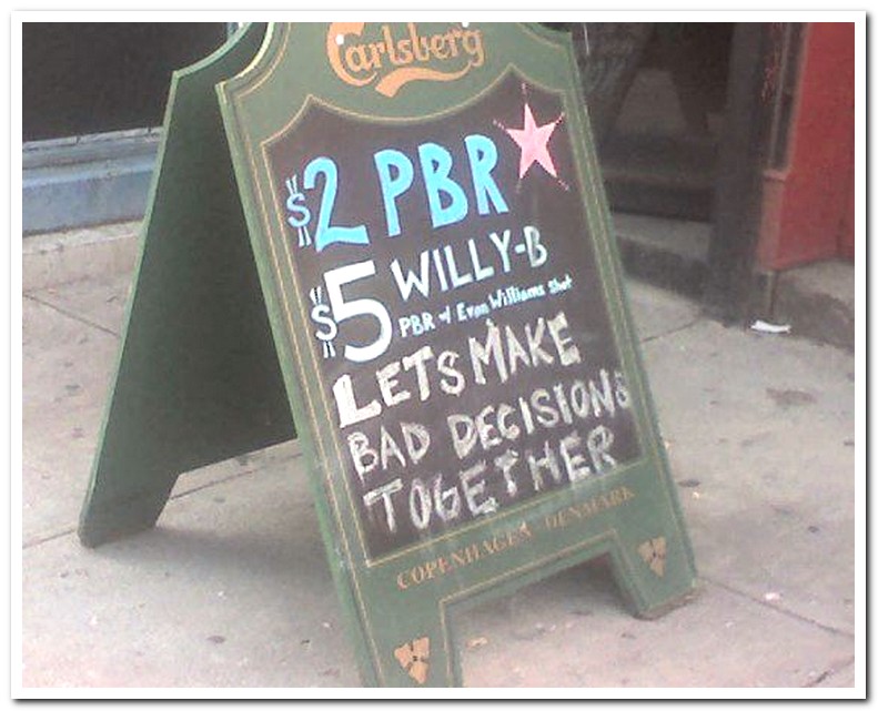 Bar Signs that will make you Drink