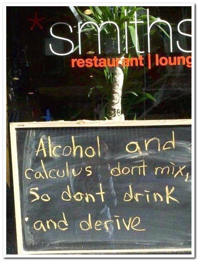 Bar Signs that will make you Drink