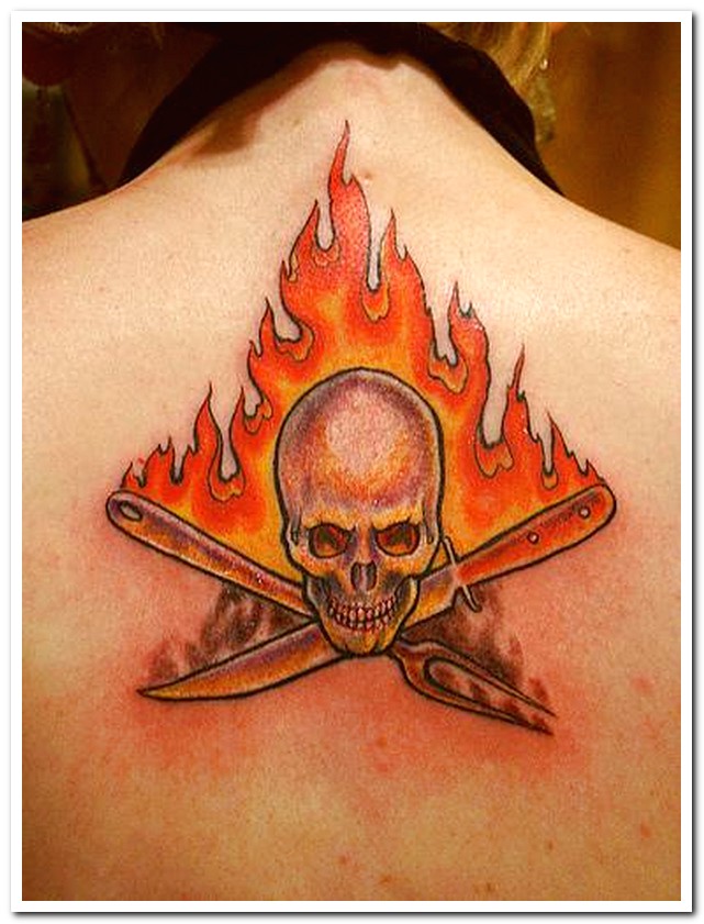 fire tattoo
