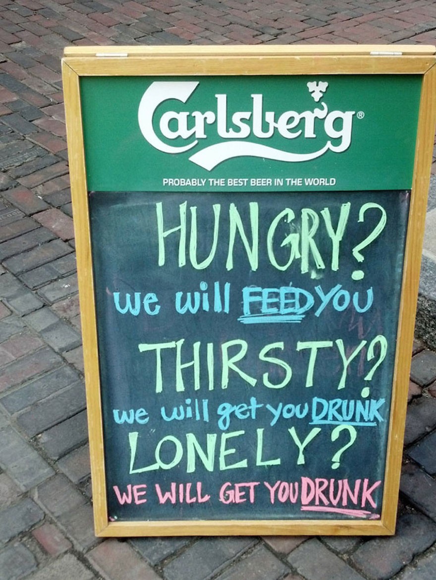 Sidewalk Signs To Make You Chuckle