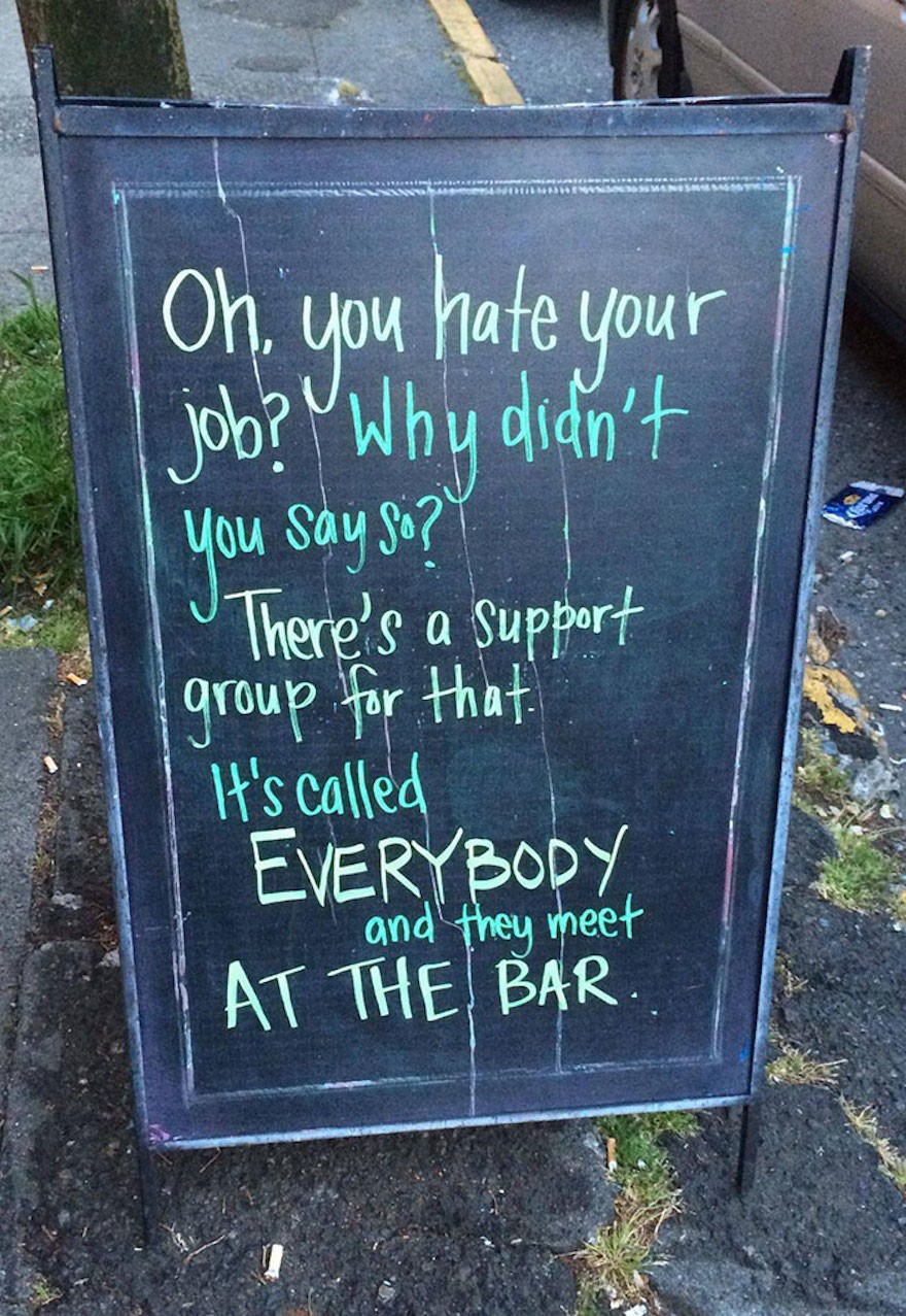 Sidewalk Signs To Make You Chuckle