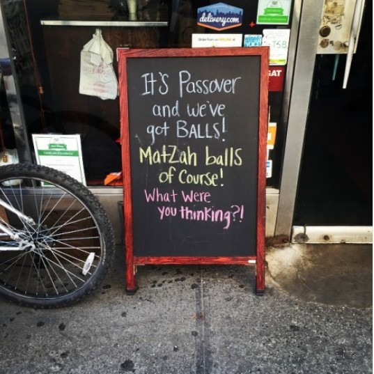 Sidewalk Signs To Make You Chuckle