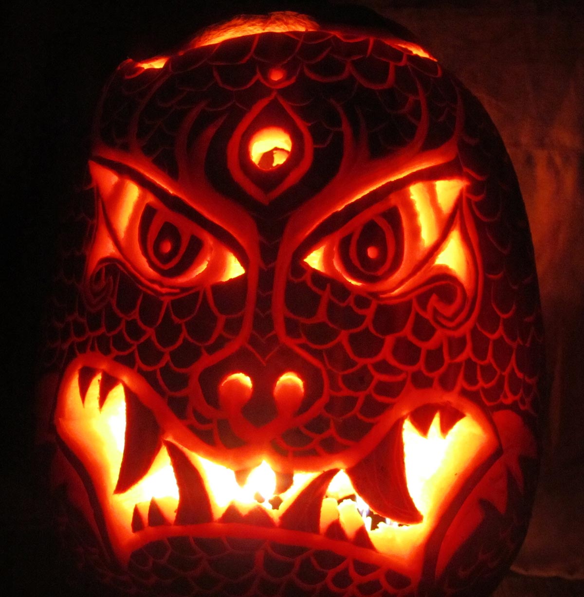 Awesome Halloween Horror Pumpkins