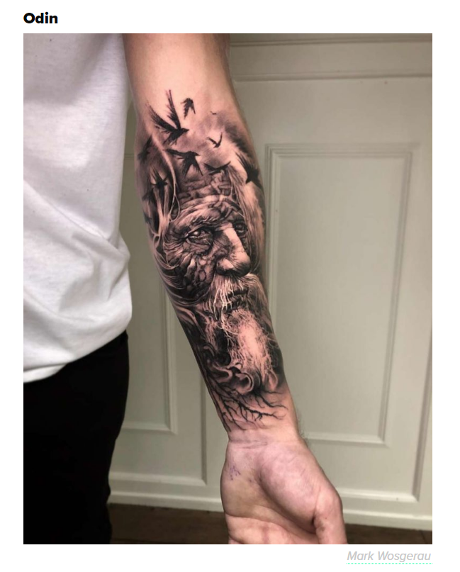 odin tatouage - Odin Mark Wootcu