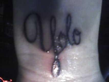 you only live once : my newest tattoo!