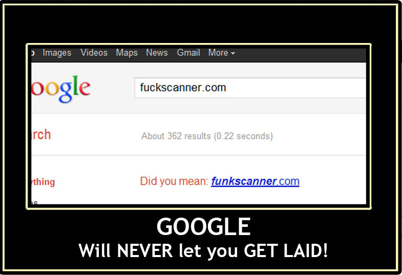 GOOGLE will NEVER let you GET LAID!