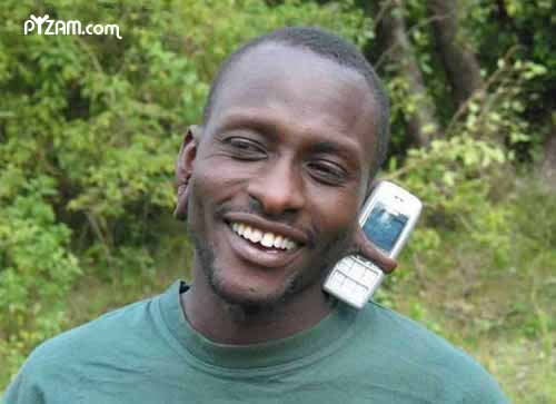 guy new invention called the ear bluetooth
