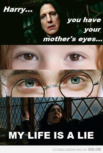 Harry Potter, Lilly Potter, Snape