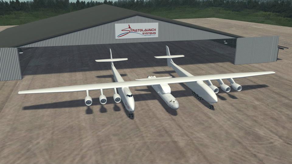 The aircraft that will launch cargo and people into space, Soon.