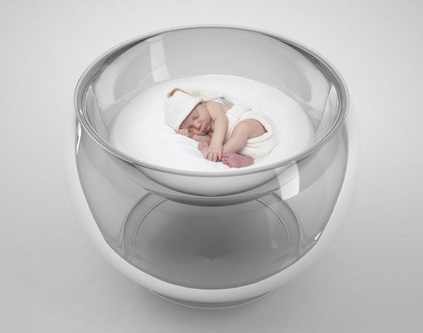 Bubble baby bed