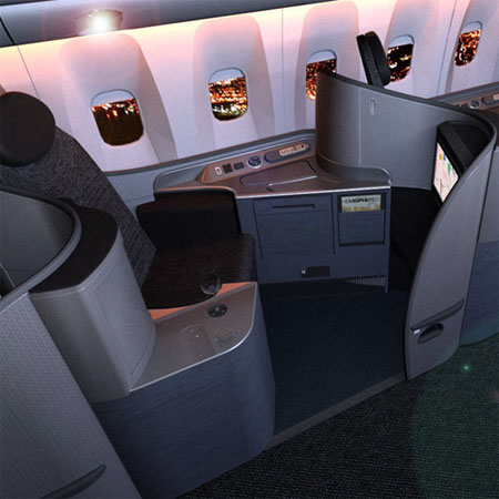 United airlines first class seat