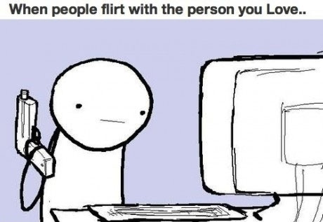 When People Flirt With the Person You Love