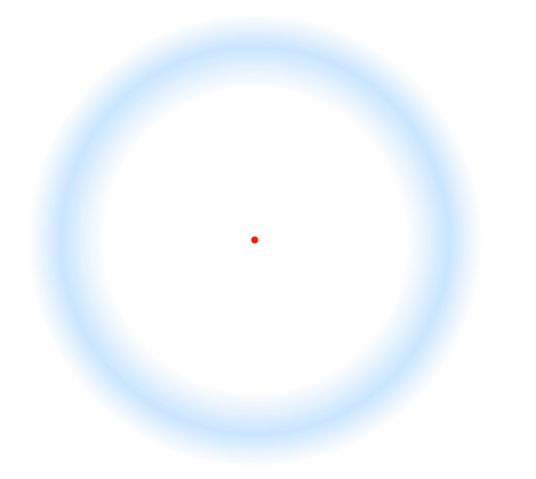 Does the blue circle disappeared ? :D

