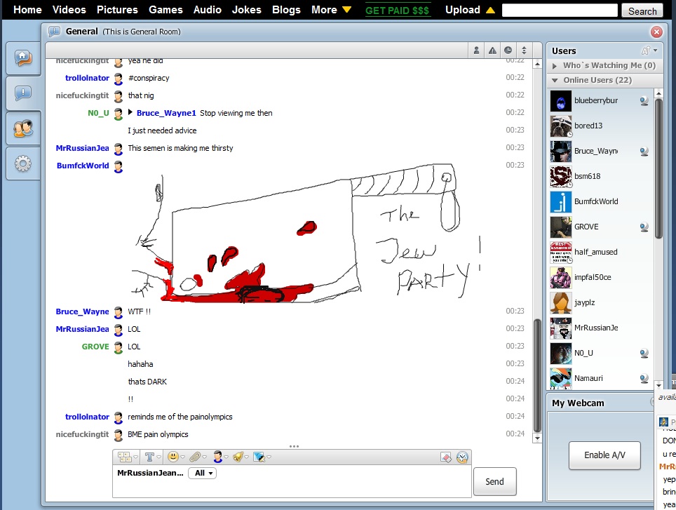 Live chat drawing