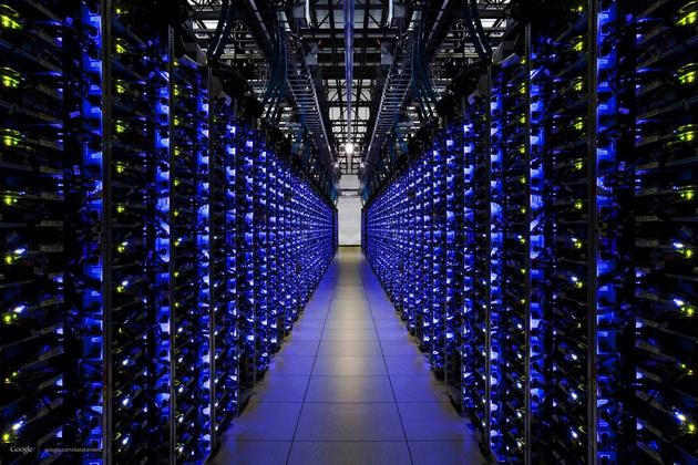 A Unique Look at Google's Data Centers