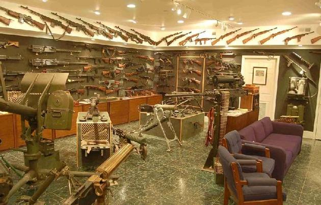 Big Collection of Guns Gun Collection, American Style