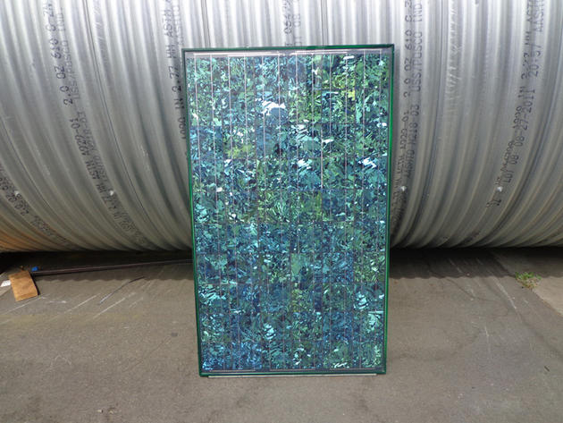 250-watt camouflage solar panel from Colored Solar