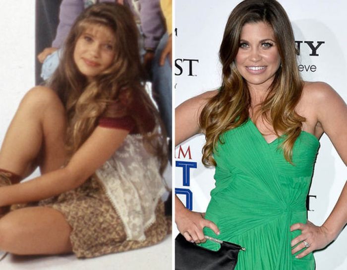 Danielle Fishel: 1994... and now.