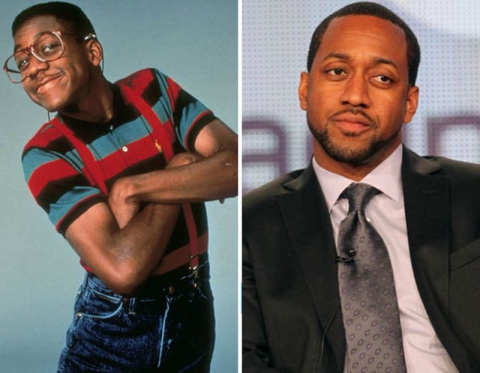 Jaleel White: 1990... and now.