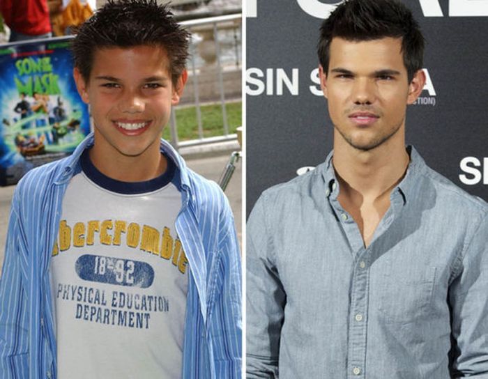 Taylor Lautner: 2005... and now
