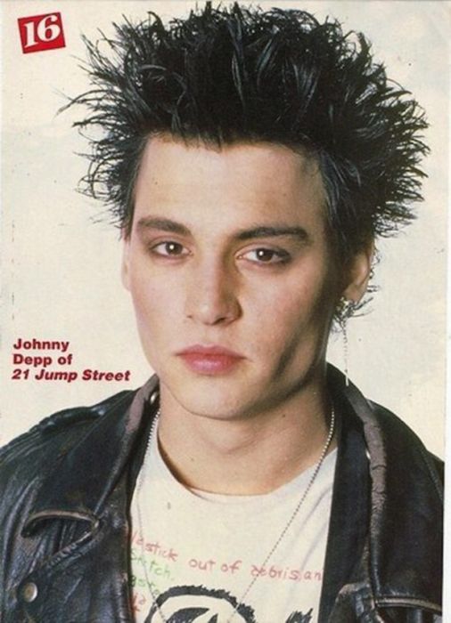 johnny depp old - Johnny Depp of 21 Jump Street stick out out of brisan