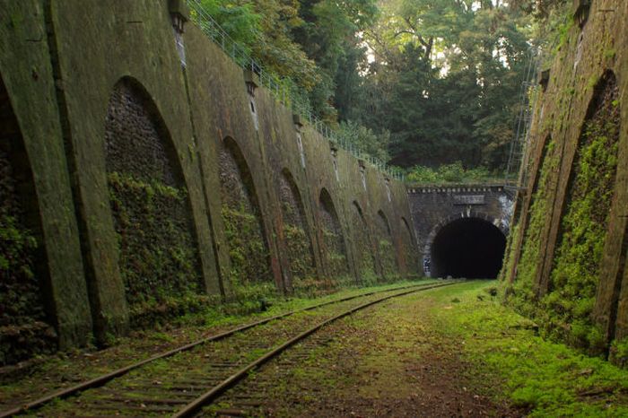 Abandoned Railway In Paris